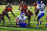 Ronan runs past Bulldogs