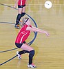 Spikers drop a pair to Broncs, Blue Devils