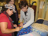 Group crochets, knits for good cause
