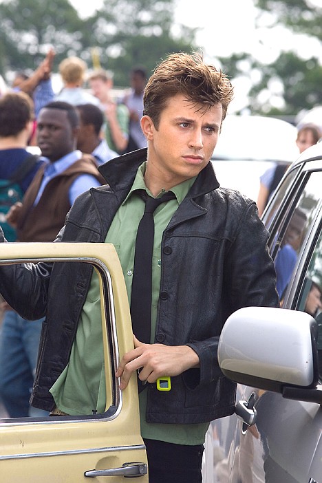 <p>In this image released by Paramount Pictures, Kenny Wormald is shown in a scene from "Footloose." (AP Photo/Paramount Pictures, K.C. Bailey)</p>