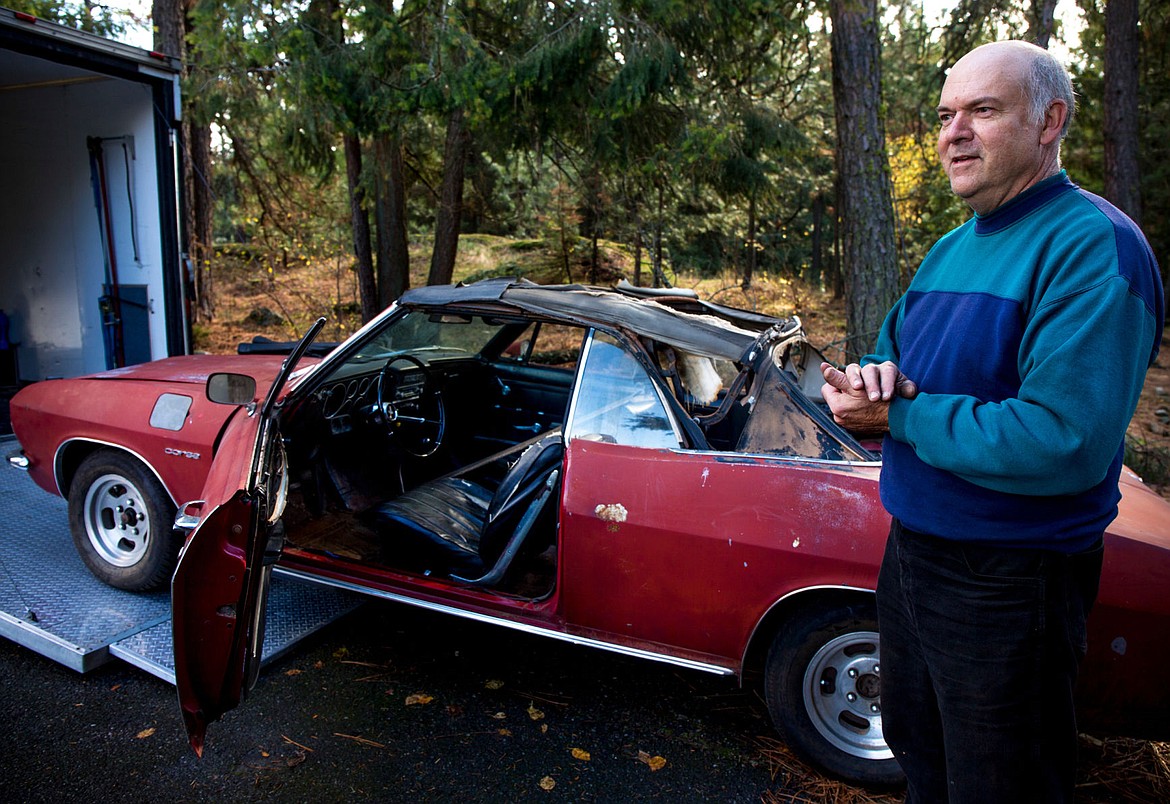 &lt;p&gt;Craig Nicol stands beside his 1966 Corvair Sprint on Tuesday at his Coeur d&#146;Alene home. After selling the car 43 years ago, Nicol recently purchased the Corvair after finding it for sale online. He was shocked to learn it was his high school car ... just a bit older and in need of some TLC.&lt;/p&gt;