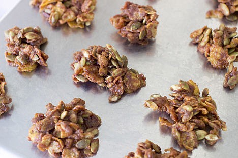 &lt;p&gt;Spicy sweet mole pumpkin seed clusters - a granola-like snack - takes a more balanced approach to our Halloween sugar rush.&#160;&lt;/p&gt;