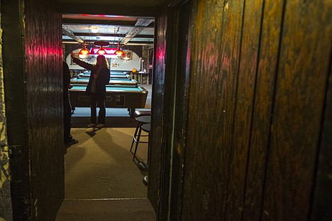 &lt;p&gt;The back hallway is the location where the ghost of a little girl was detected by paranormal investigators at the Slab Inn on Seltice Way in Post Falls.&lt;/p&gt;