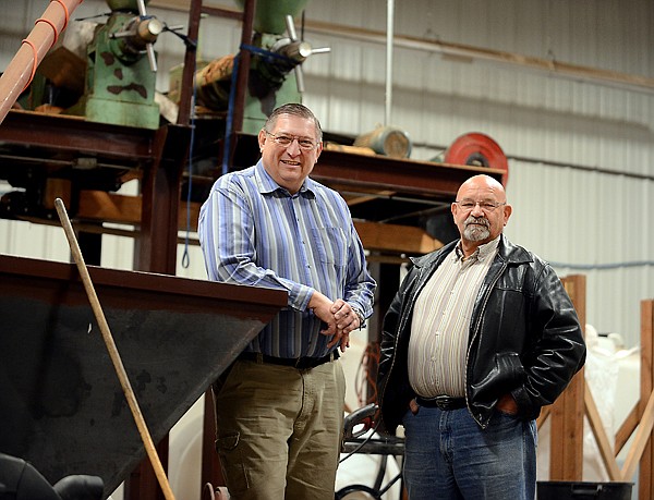 &lt;p&gt;From left, Duane Johnson and Jim Coolidge at Clearwater Biologicals, Inc., on Thursday, October 25, north of Kalispell.&lt;/p&gt;