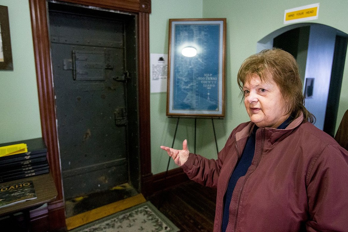 &lt;p&gt;Sue Culver, treasurer of the Rathdrum Historical Society, recounts when she came to the Kootenai County Jail in Rathdrum to investigate the alarm being tripped when the solid steel door leading to the jail cells, which is usually locked, was wide open.&lt;/p&gt;