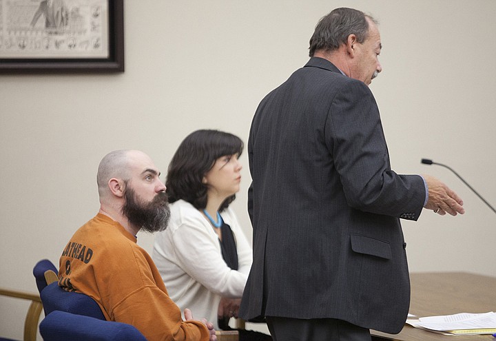 &lt;p&gt;Tyler Miller, left, listens as defense attorney Noel Larrivee
makes arguments Wednesday afternoon in Flathead District Court.&lt;/p&gt;