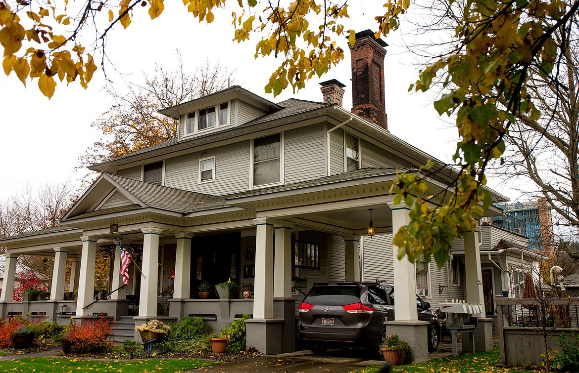 &lt;p&gt;The home of Wally and Kathy Bunker is seen on Monday at the corner of Coeur d'Alene Avenue and Seventh Street.&lt;/p&gt;