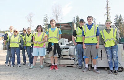 &lt;p&gt;E-waste volunteers at Kootenai Disposal Oct. 17.&lt;/p&gt;