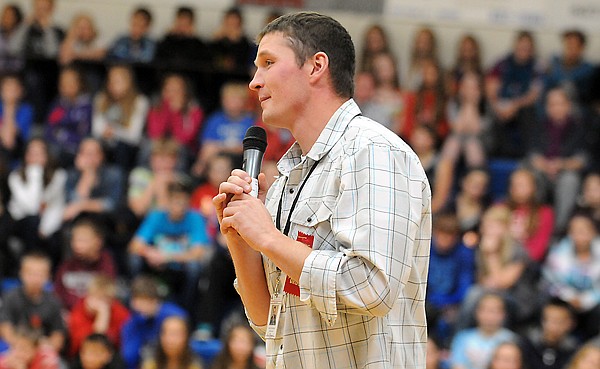 &lt;p&gt;&lt;strong&gt;Jason Deshazer&lt;/strong&gt; talks to students in 2013 at Bigfork High School. On Oct. 26, 2006, during Red Ribbon Week, Deshazer killed Somers teacher Dawn Bowker when he was driving drunk. On Thursday, Feb. 4, 2016, DeShazer was sentenced to 10 years in prison for violating his parole. (Daily Inter Lake file photo)&lt;/p&gt;