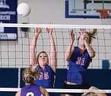 Spikers fall to Libby, Polson
