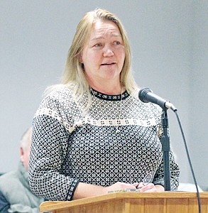&lt;p&gt;Jennifer Nelson addresses Libby City Council 11-4-13.&lt;/p&gt;