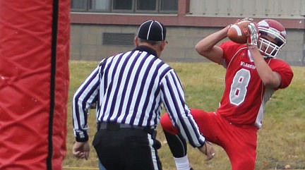 &lt;p&gt;Tyler Tanner catches one of his five touchdowns, this one in the first quarter.&lt;/p&gt;