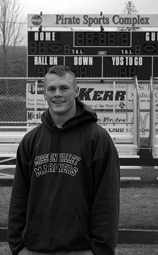 Pirates junior running back Tim Rausch has had quite the season. He has rushed 127 times for 912 yards and 20 touchdowns so far.
Photo by Mike Cast