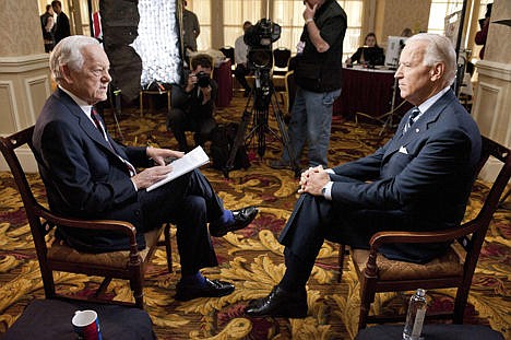 &lt;p&gt;Bob Schieffer interviews Vice President Joseph Biden during a pre-taping of the CBS show &quot;Face the Nation&quot; in Milwaukee, Wis., March 29, 2012.&lt;/p&gt;