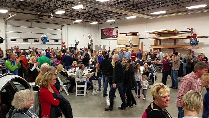 &lt;p&gt;About 600 people attended the ninth annual Give Hunger the Bird fundraiser for the Post Falls Food Bank on Saturday, where it was announced that Gary and Trudy Libey won a new Porsche and Stancraft boat.&lt;/p&gt;