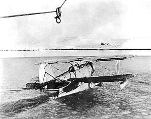 <p>In this 1942 photo released by the U.S. Coast Guard, Lt. John A. Pritchard, Jr., and Petty Officer 1st Class Benjamin Bottoms prepare for a flight over the Greenland icebergs where they had successfully rescued two U.S. Army fliers. Pritchard and Bottoms died in an attempt to rescue a third man left stranded by the crash of a B-17 on an ice cap in 1942 when their single-engine plane went down in whiteout conditions. The U.S. Coast Guard Academy in New London, Conn, will formally honor Pritchard, a 1938 graduate, on Friday, Nov. 7, 2014, when he will be inducted into its Hall of Heroes. (AP Photo/U.S. Coast Guard)</p>