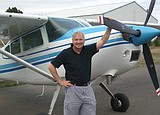 Desert Aire Airport in the hand of experienced pilot