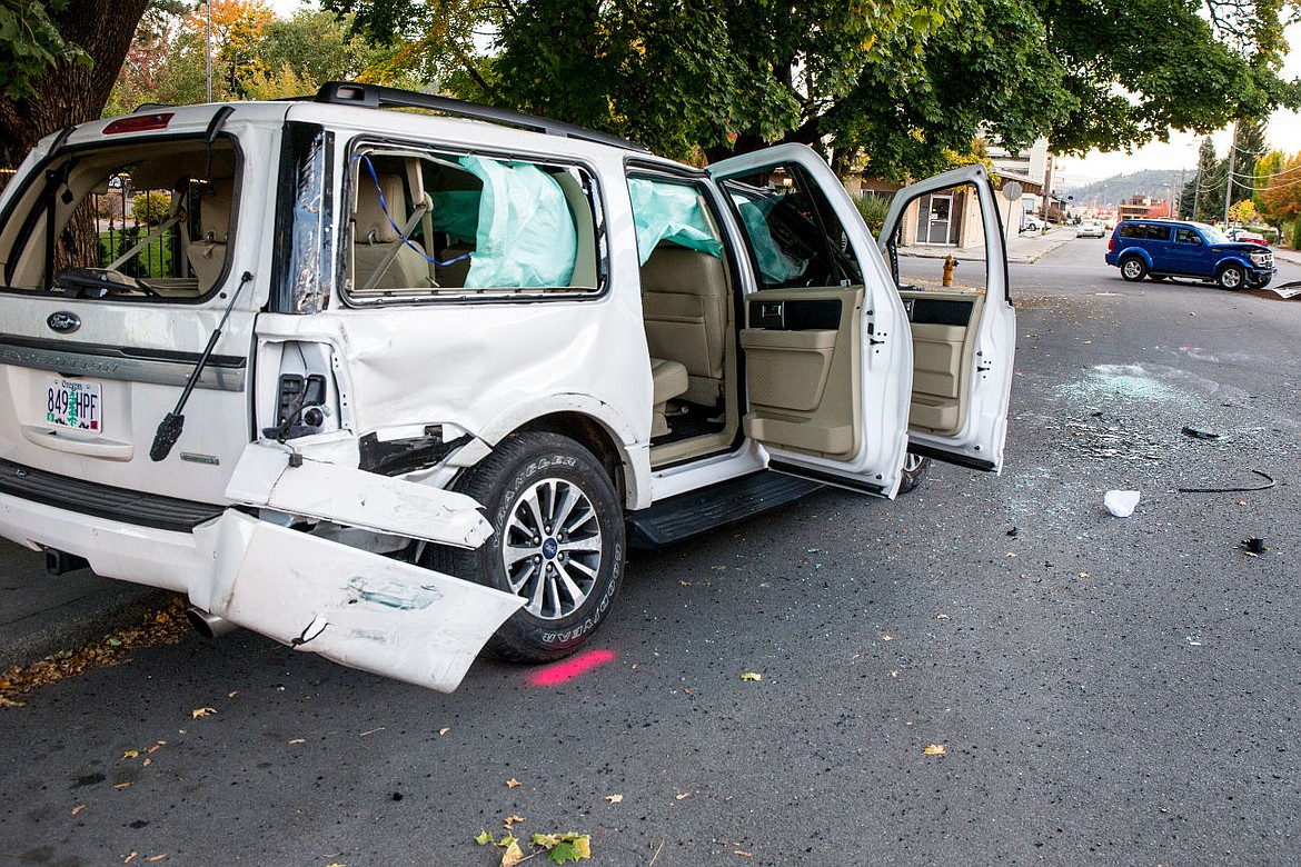 &lt;p&gt;A Ford Expedition flipped once after running a stop sign and hitting a car on Tuesday at the intersection of Wallace Avenue and First Street in Coeur d'Alene. One passenger in the Expedition was ejected from the vehicle, however no one involved in the accident suffered life-threatening injuries.&lt;/p&gt;