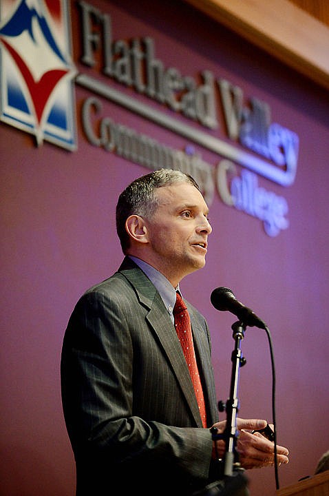 &lt;p&gt;Dr. Jeffrey Tjaden, an infectious disease specialist, gives a brief update on Ebola on Monday at Flathead Valley Community College. The Flathead City-County Health Department has created an automated information line that people can reach by calling 751-8188. (Brenda Ahearn/Daily Inter Lake)&lt;/p&gt;