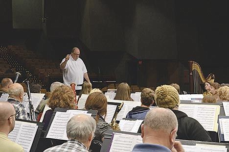 &lt;p&gt;North Idaho College Band Director Terry Jones leads the NIC Wind Symphony while practicing last week for the Gathering of Bands, which will be held at 7:30 p.m. Wednesday, Nov. 12.&lt;/p&gt;