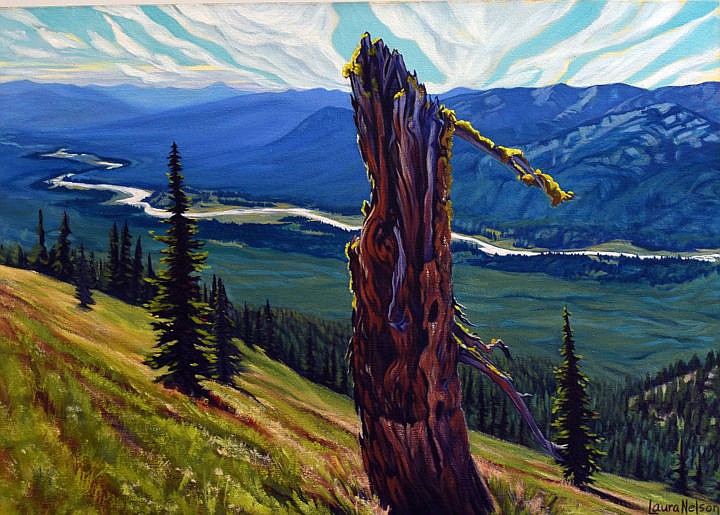 &lt;p&gt;&quot;Flathead View&quot; by Laura Nelson is part of the new &quot;Flathead Wild&quot; exhibit at the Museum at Central School in Kalispell.&lt;/p&gt;