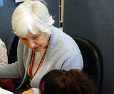 Retired teachers return to work with students