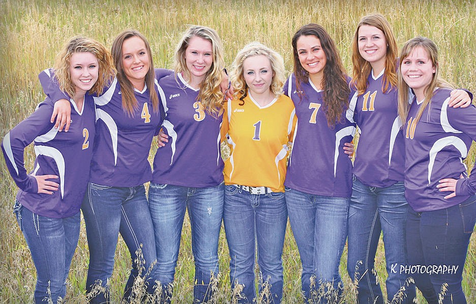 &lt;p&gt;Polson&#146;s Seven Seniors are, from left to right: Libby Clay, Taylor Brackey, Skyla Krantz, Taylor Davis, Jaiden Toth, Taylor Rost and Sarah Rausch.&lt;/p&gt;&lt;p&gt;&lt;/p&gt;