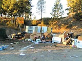 Bigfork's green box site getting trashed