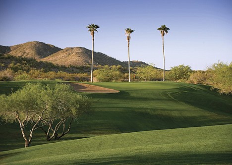 &lt;p&gt;This undated photo courtesy of Rancho de los Caballeros shows a portion of their golf course in Wickenburg, Ariz. This course lies at the foot of the Bradshaw Mountains in the upper Sonoran Desert.&lt;/p&gt;