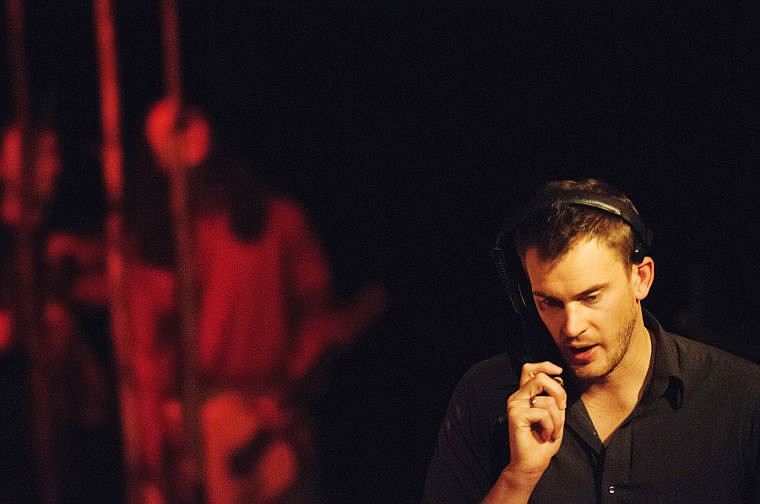 &lt;p&gt;Director Blake Sherman gives lighting cues during a recent rehearsal of &quot;Lord of the Flies&quot; at Flathead High School.&lt;/p&gt;