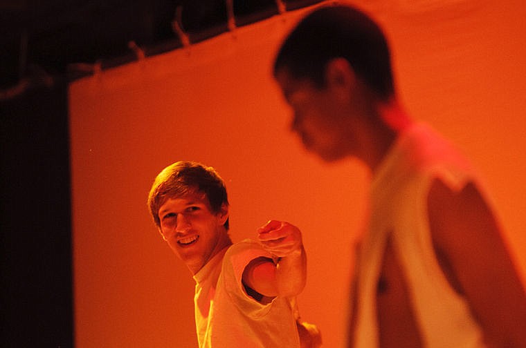 &lt;p&gt;Zachariah Timm, left, jokes around with Micah Moore during a recent rehearsal for &quot;Lord of the Flies&quot; at Flathead High School.&lt;/p&gt;