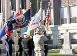 Veterans salute their own