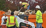 Boxed turkeys spilled on highway will be donated