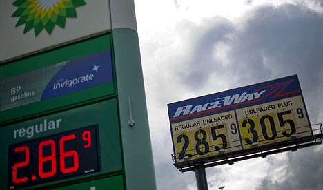 &lt;p&gt;Gas station prices are posted for passing motorists in Augusta, Ga., on Oct, 29.&lt;/p&gt;