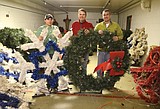 Volunteers help preserve vintage winter decorations