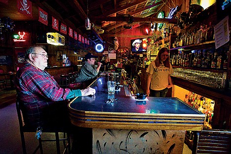 &lt;p&gt;Dick &quot;Harpoon&quot; Gilbert passes the afternoon at Bobbi's Bar in Plummer, with Tim McDaniel at his left. J'nene Murray, right, tends bar. Gilbert is the husband of Bobbi's Bar owner Bobbi Doupe.&lt;/p&gt;