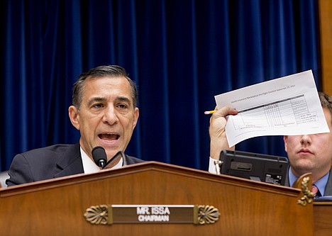 &lt;p&gt;House Oversight Committee Chairman Rep. Darrell Issa, R-Calif., holds up a checklist related to the preparation for the implementation of the Obamacare healthcare program, and specifically, the HealthCare.gov website, on Capitol Hill in Washington, Wednesday, Nov. 13, 2013. Issa wants to know why the administration required consumers to first create online accounts at HealthCare.gov before they could shop for health plans, a decision runs counter to the common e-commerce practice of allowing anonymous window-shopping. (AP Photo/J. Scott Applewhite)&lt;/p&gt;