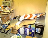 Bigfork business looted, Alex Strickland/Bigfork Eagle vandalized