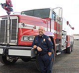 Fire Chief Eric Lynn volunteer since age 15