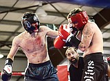C-Falls boxer learns the ropes in first pro fight