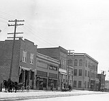 Early town site history, from boom to bust