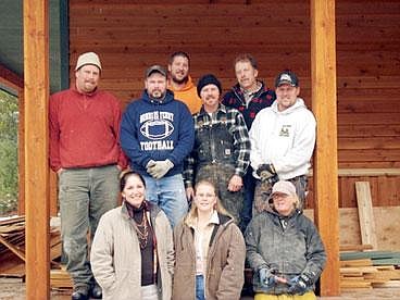 &#151;Courtesy Photo&lt;br&gt;Balance Builders crew shown at one of their projects. Bottom row (l-r): Lisa Pierson, Sabrina Winey, Annette Worrell. Top (l-r): John Sanders, Lewis Chapman, Shaun Sauget, Dan Briggs, Scott Pierson, Rocky Wells.