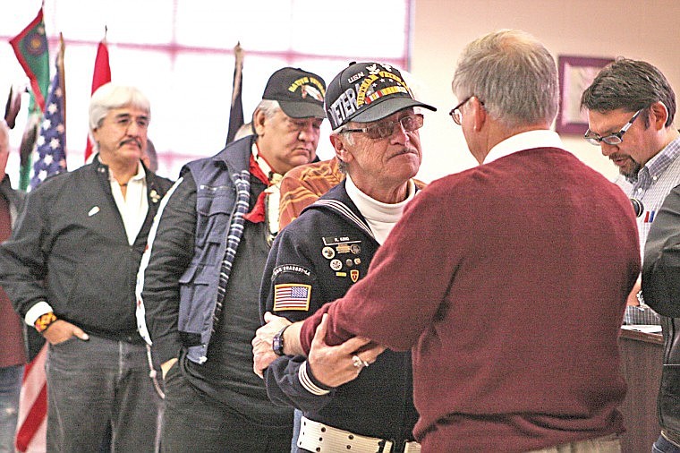 Tribes pay tribute to vets