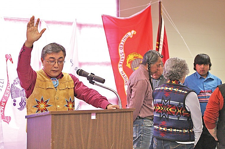 Tribes pay tribute to vets