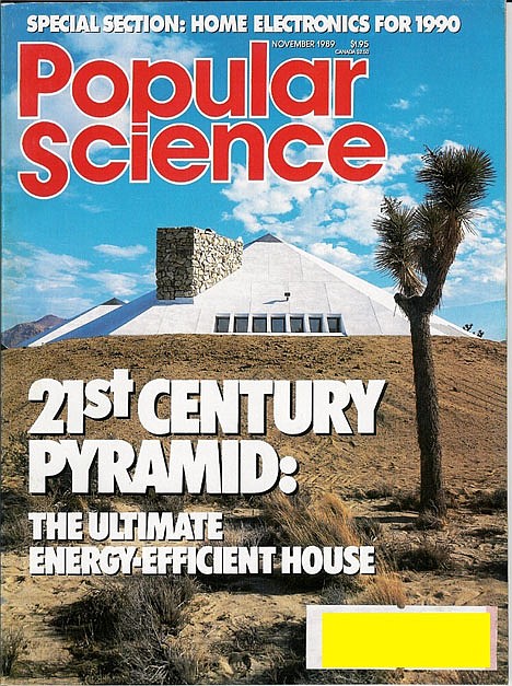 &lt;p&gt;Burt Rutan's pyramid-shaped, energy efficient home that was featured on the cover of the magazine 'Popular Science' in November 1989, is for sale in Mojave, Calif.&lt;/p&gt;