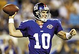 Manning to start against Falcons