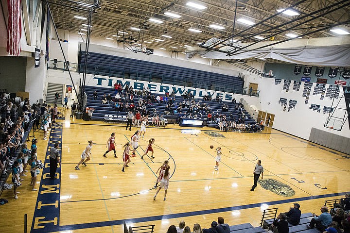 &lt;p&gt;LOREN BENOIT/Press Lake City High School beat the Sandpoint Bulldogs 57-28 behind Bridget Rieken's 13 points,18 rebounds, and Lauren Rewers' 17 points in the Timberwolves' season home opener.&lt;/p&gt;