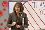 Retired general talks at Swan River School of how hard work and commitment pay off