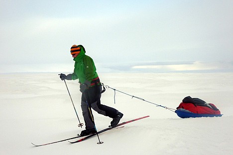 &lt;p&gt;British adventurer Felicity Aston skis across Iceland during a pre-expedition training trip. Aston plans to ski by herself across the Antarctica, all the way to the other side of the frozen continent. If she manages to complete this journey of more than 1,000 miles in late January, she'll become the first human person to cross Antarctica alone under her own power.&lt;/p&gt;