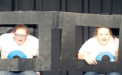 &lt;p&gt;Scene 3: Lazy Eye with Anada Jones, left, and Tristyn Winebark. Troy Junior/Senior High School's productioin of &quot;16 in 10 Minutes or Less.&quot;&lt;/p&gt;